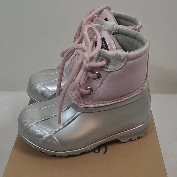 Sperry Port Boot Pink Camo - Picture 3 of 9